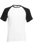 Fruit of the Loom Contrast Baseball T-Shirt