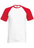 Fruit of the Loom Contrast Baseball T-Shirt