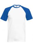 Fruit of the Loom Contrast Baseball T-Shirt