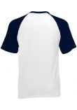 Fruit of the Loom Contrast Baseball T-Shirt
