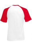 Fruit of the Loom Contrast Baseball T-Shirt