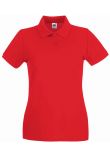 Fruit of the Loom Lady-Fit Premium Cotton Piqué Polo Shirt