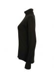 Tombo Ladies Long Sleeve Zip Neck Performance Top