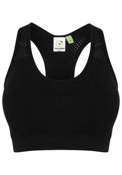 Tombo Ladies Seamless Crop Top