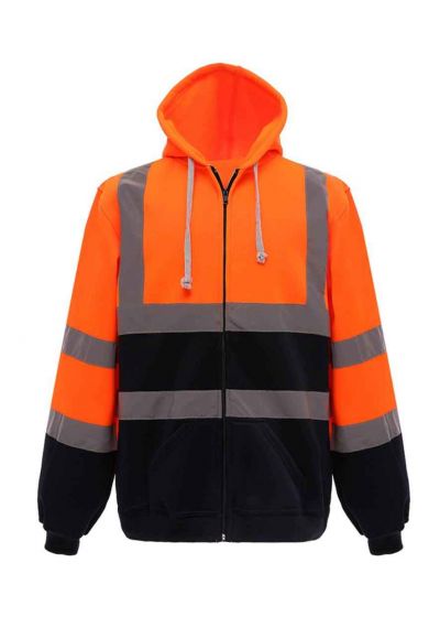 Yoko Hi-Vis Zip Hoodie