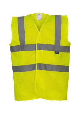 Yoko Top Cool Open Mesh Waistcoat