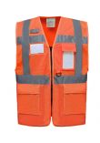Yoko Hi-Vis Top Cool Open Mesh Executive Waistcoat