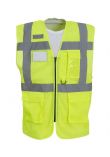 Yoko Hi-Vis Top Cool Open Mesh Executive Waistcoat