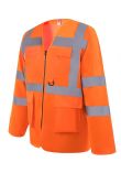 Yoko Hi-Vis Executive Long Sleeve Waistcoat