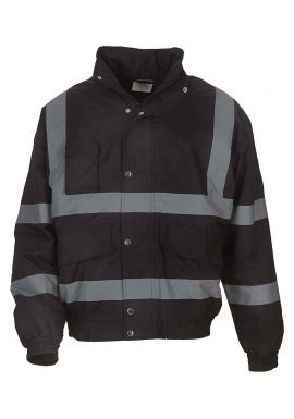 Yoko Hi-Vis Classic Bomber Jacket