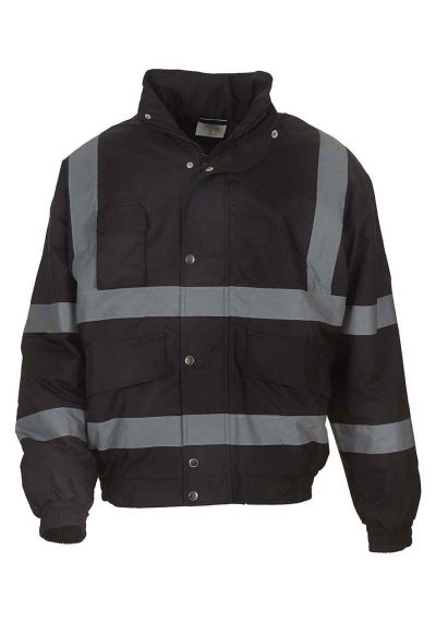 Yoko Hi-Vis Classic Bomber Jacket