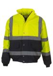 Yoko Hi-Vis Two Tone Bomber Jacket