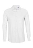 NEOBLU Basile Organic Cotton Long Sleeve Piqué Shirt