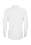 NEOBLU Basile Organic Cotton Long Sleeve Piqué Shirt
