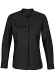 NEOBLU Ladies Bart Mao Collar Long Sleeve Poplin Shirt
