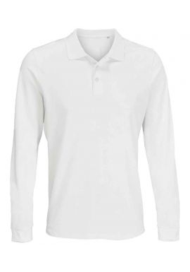 SOL'S Unisex Prime Long Sleeve Piqué Polo Shirt