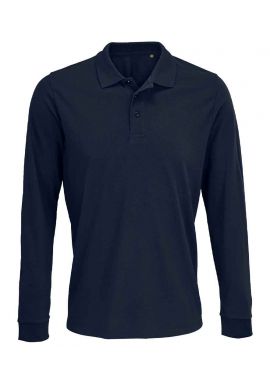 SOL'S Unisex Prime Long Sleeve Piqué Polo Shirt