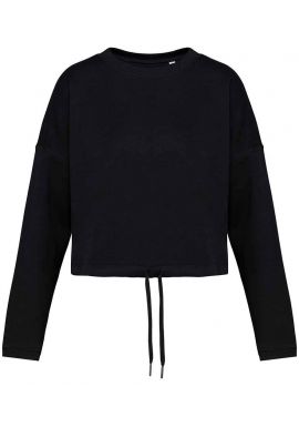 Native Spirit Ladies Oversized Cropped Sweatshirt