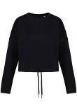 Native Spirit Ladies Oversized Cropped Sweatshirt