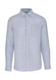 Native Spirit Long Sleeve Linen Shirt
