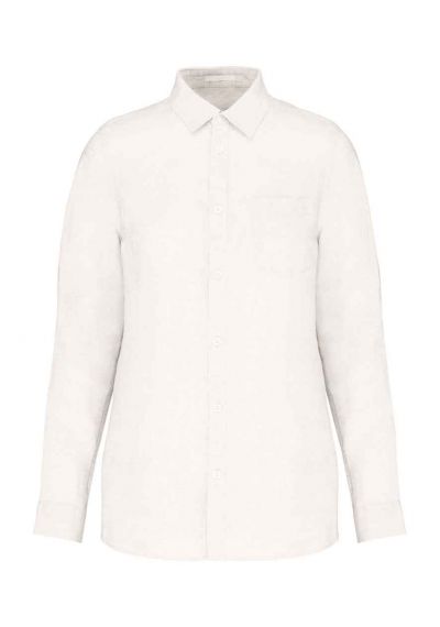 Native Spirit Ladies Long Sleeve Linen Shirt