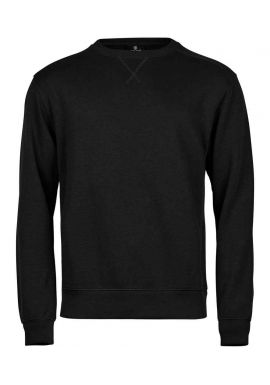 Tee Jays Ribbed Interlock Crew Neck Sweatshirt