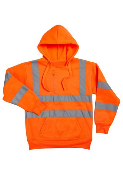 Warrior Hi-Vis Pull On Hoodie