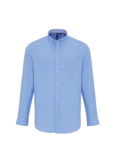 Premier Long Sleeve Striped Oxford Shirt