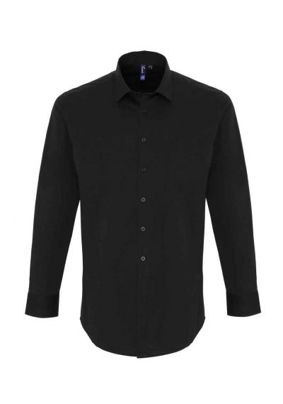 Premier Long Sleeve Stretch Fit Poplin Shirt