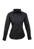 Premier Ladies Long Sleeve Poplin Blouse
