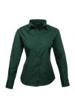 Premier Ladies Long Sleeve Poplin Blouse