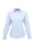 Premier Ladies Long Sleeve Poplin Blouse