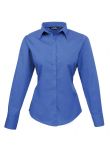 Premier Ladies Long Sleeve Poplin Blouse