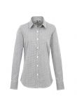 Premier Ladies Gingham Long Sleeve Shirt