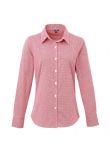 Premier Ladies Gingham Long Sleeve Shirt