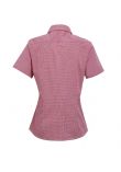 Premier Ladies Gingham Short Sleeve Shirt