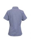 Premier Ladies Gingham Short Sleeve Shirt