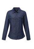 Premier Ladies Jeans Stitch Denim Shirt
