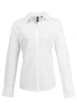 Premier Ladies Signature Long Sleeve Oxford Shirt