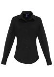 Premier Ladies Long Sleeve Stretch Fit Poplin Shirt