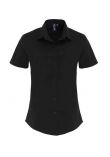 Premier Ladies Short Sleeve Stretch Fit Poplin Shirt