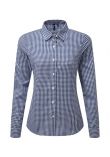 Premier Ladies Maxton Check Long Sleeve Shirt