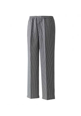 Premier Pull On Chef's Check Trousers