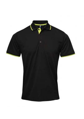 Premier Contrast Coolchecker® Piqué Polo Shirt