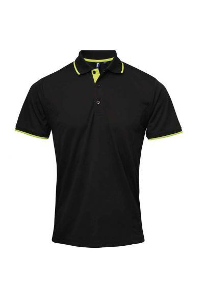 Premier Contrast Coolchecker® Piqué Polo Shirt
