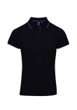 Premier Ladies Contrast Coolchecker® Piqué Polo Shirt