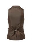 Premier Ladies Herringbone Waistcoat