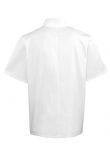 Premier Unisex Short Sleeve Stud Front Chef's Jacket