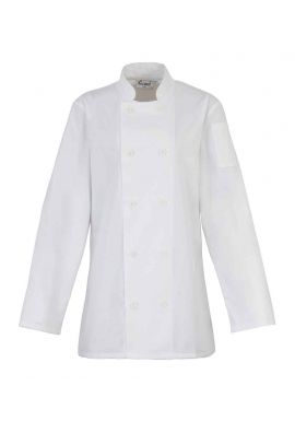 Premier Ladies Long Sleeve Chef's Jacket