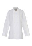 Premier Ladies Long Sleeve Chef's Jacket